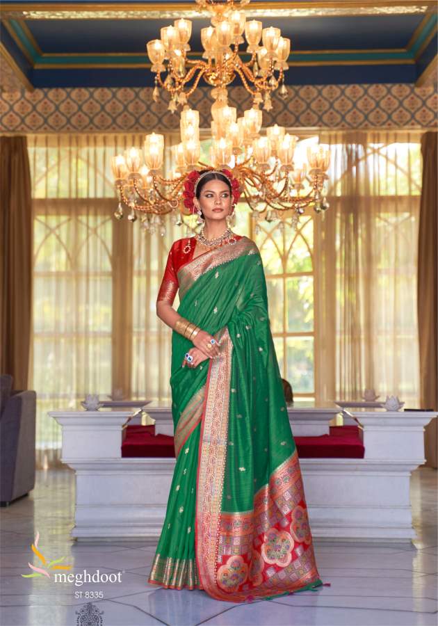 Meghdoot Namika 2 Heavy Silk Fancy Festive Wear Designer Saree Collection